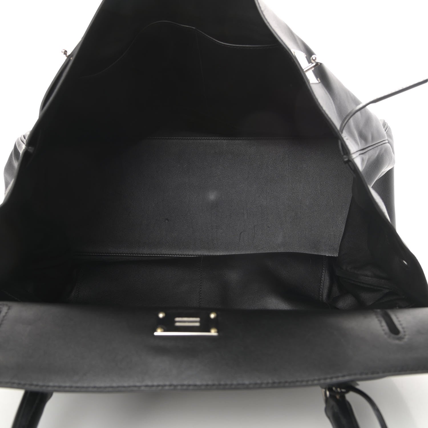 Hermes Veau Sikkim Kelly Relax 50 Black 5 of 19