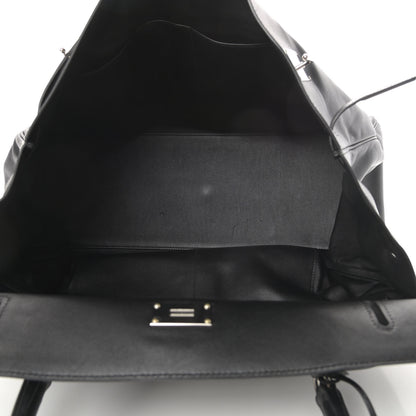 Hermes Veau Sikkim Kelly Relax 50 Black 5 of 19