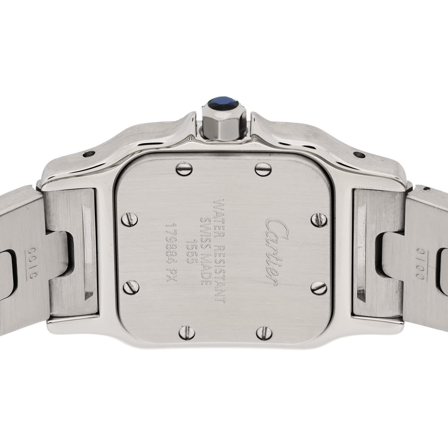 Cartier Stainless Steel 24mm Santos de Cartier Galbee Quartz Watch 4 of 4