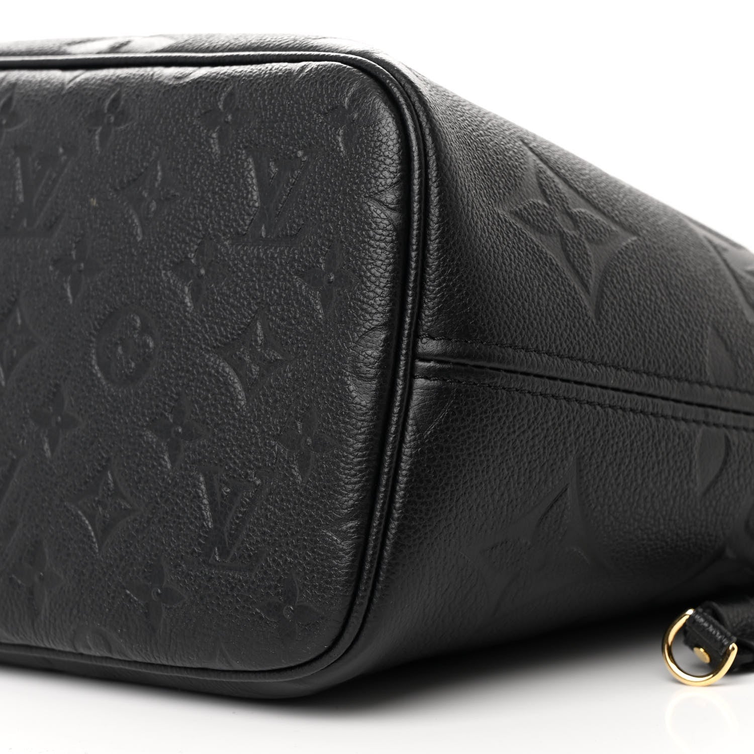 Louis Vuitton Empreinte Monogram Giant Neverfull MM Black 9 of 9
