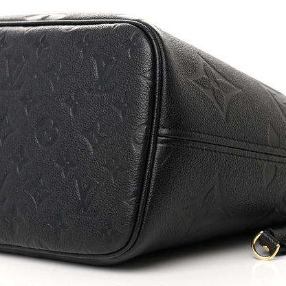 Louis Vuitton Empreinte Monogram Giant Neverfull MM Black 9 of 9