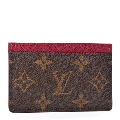 Louis Vuitton Monogram Card Holder Fuchsia 2 of 8