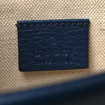 Gucci Dollar Calfskin Crystal Mini Dionysus Shoulder Bag Blue Agata Montana Sapphire 6 of 10