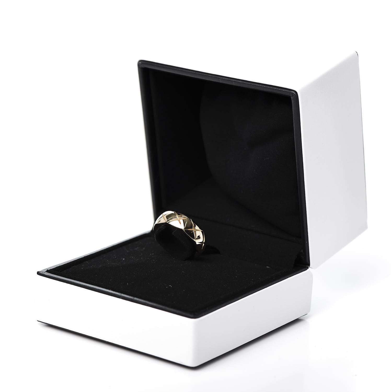 Chanel 18K Yellow Gold Small Coco Crush Ring 54 7 6 of 7