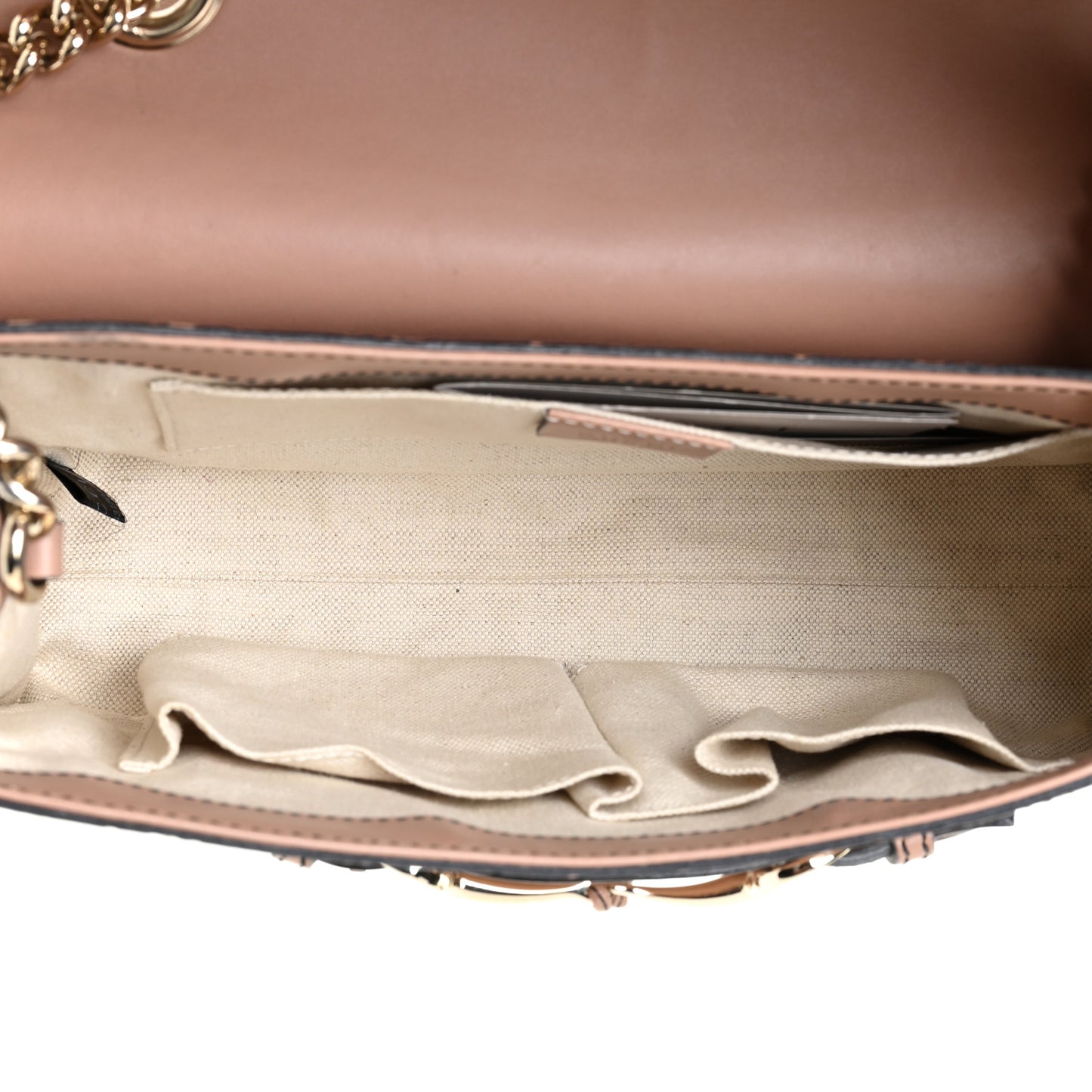 Guccissima Medium Emily Chain Shoulder Bag Camelia