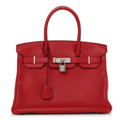 Hermes Togo Birkin 30 Rouge Vif 2 of 23