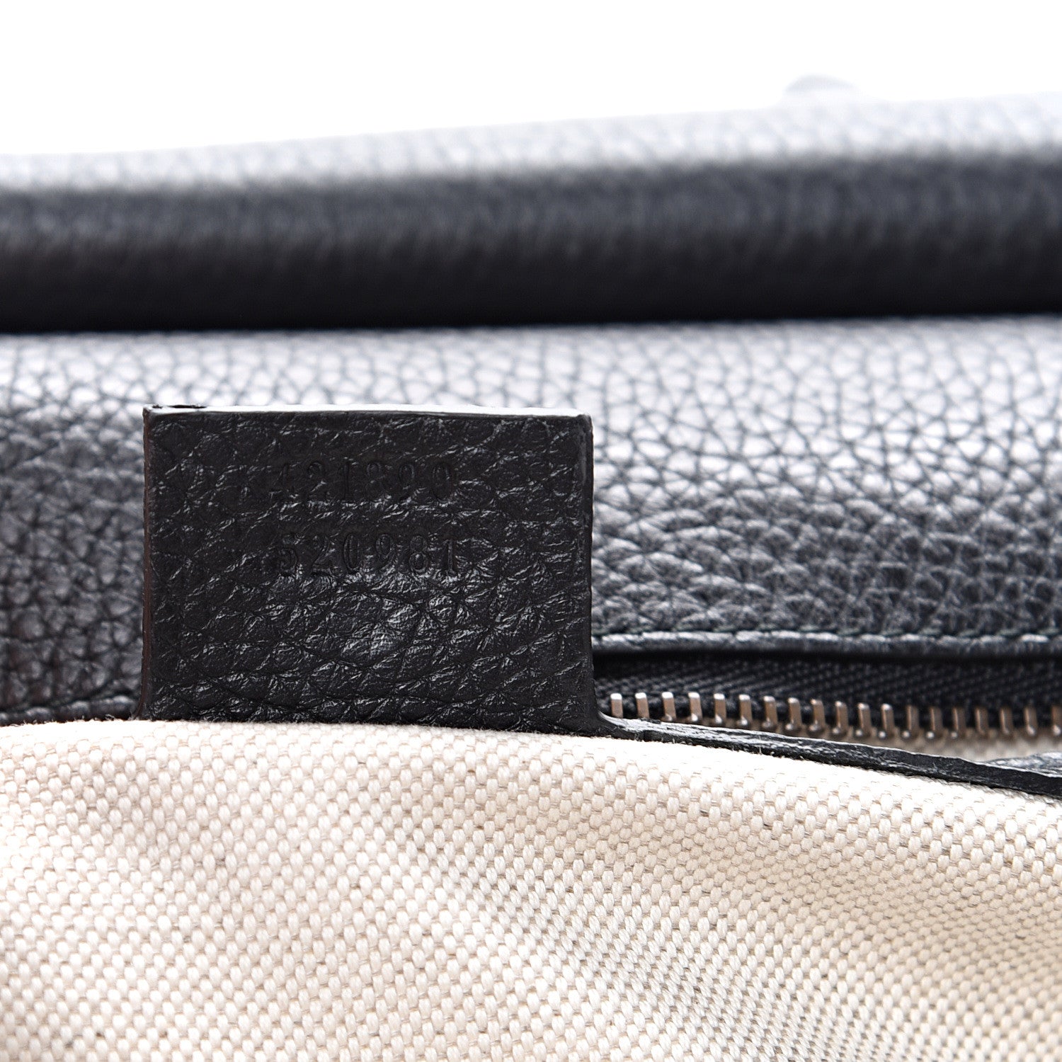Gucci Calfskin Small GG Marmont Top Handle Bag Black 6 of 10