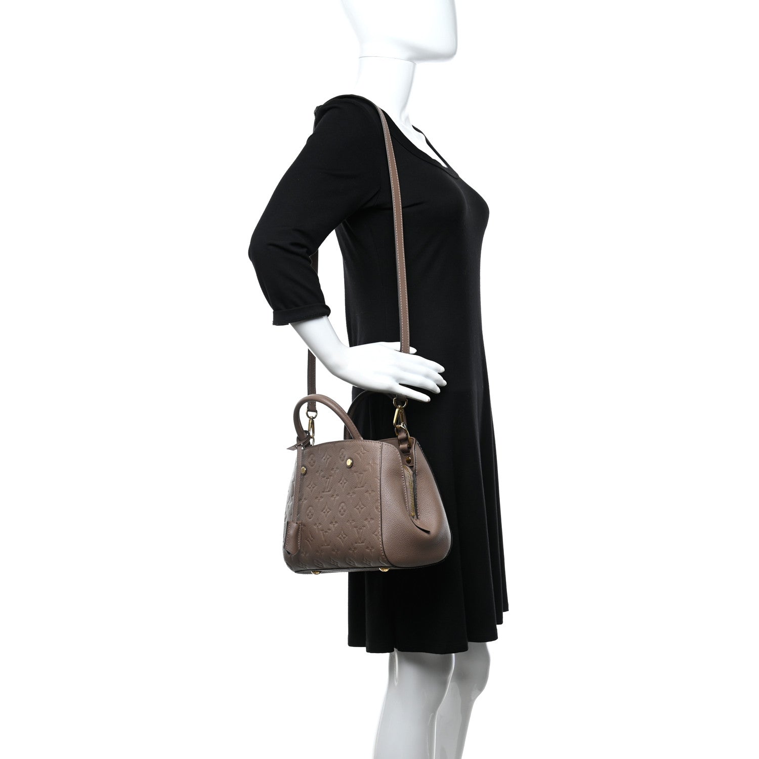 Louis Vuitton Empreinte Montaigne BB Mastic 2 of 9