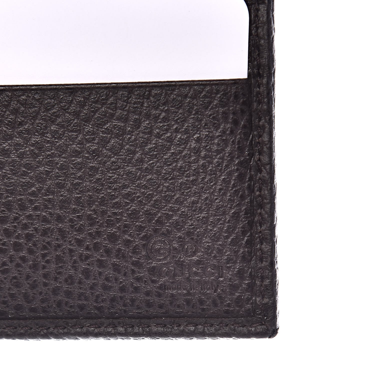 Gucci Monogram Bi-Fold Wallet Dark Brown 6 of 7