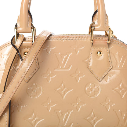 Louis Vuitton Vernis Alma BB Dune 9 of 9