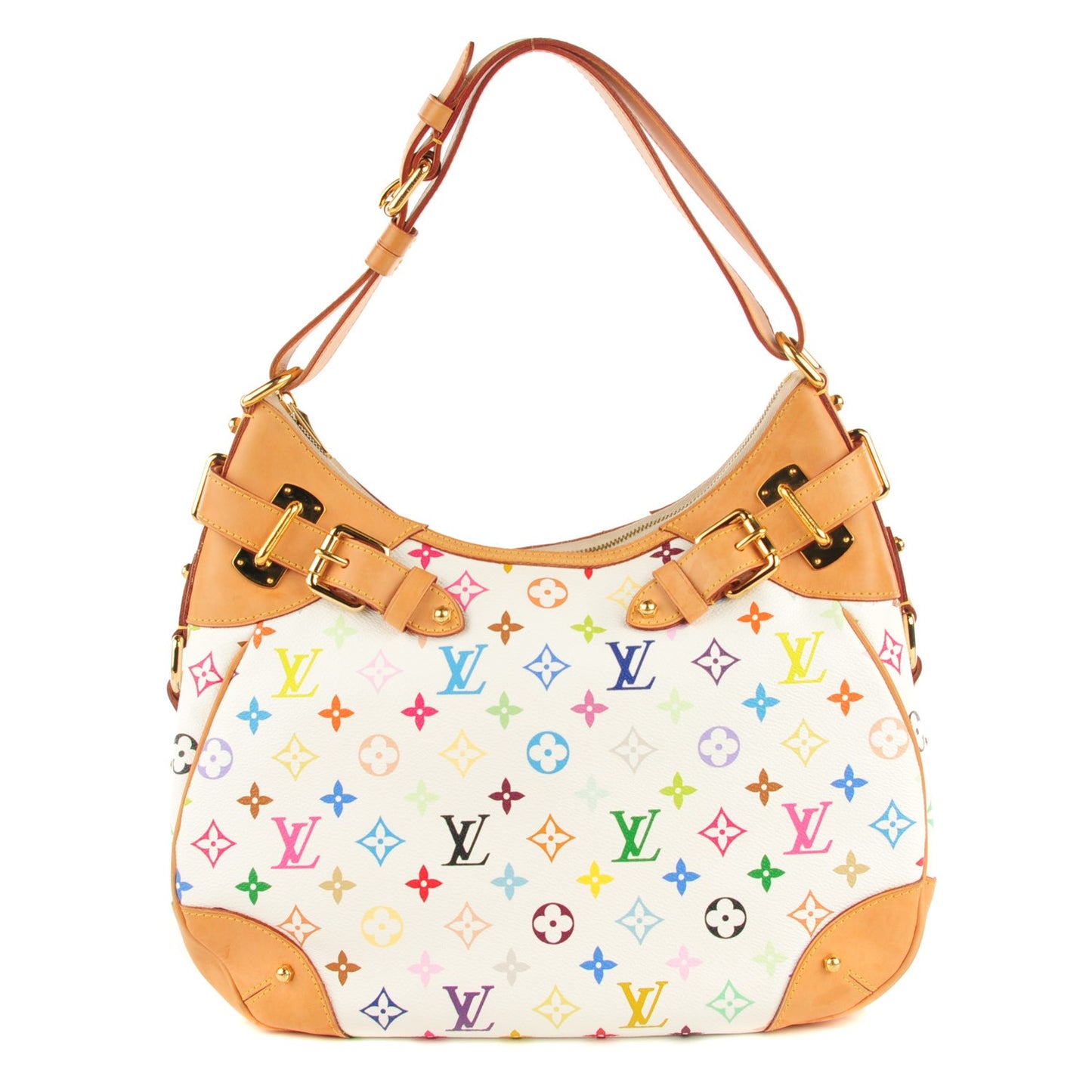 Monogram Multicolor Greta White