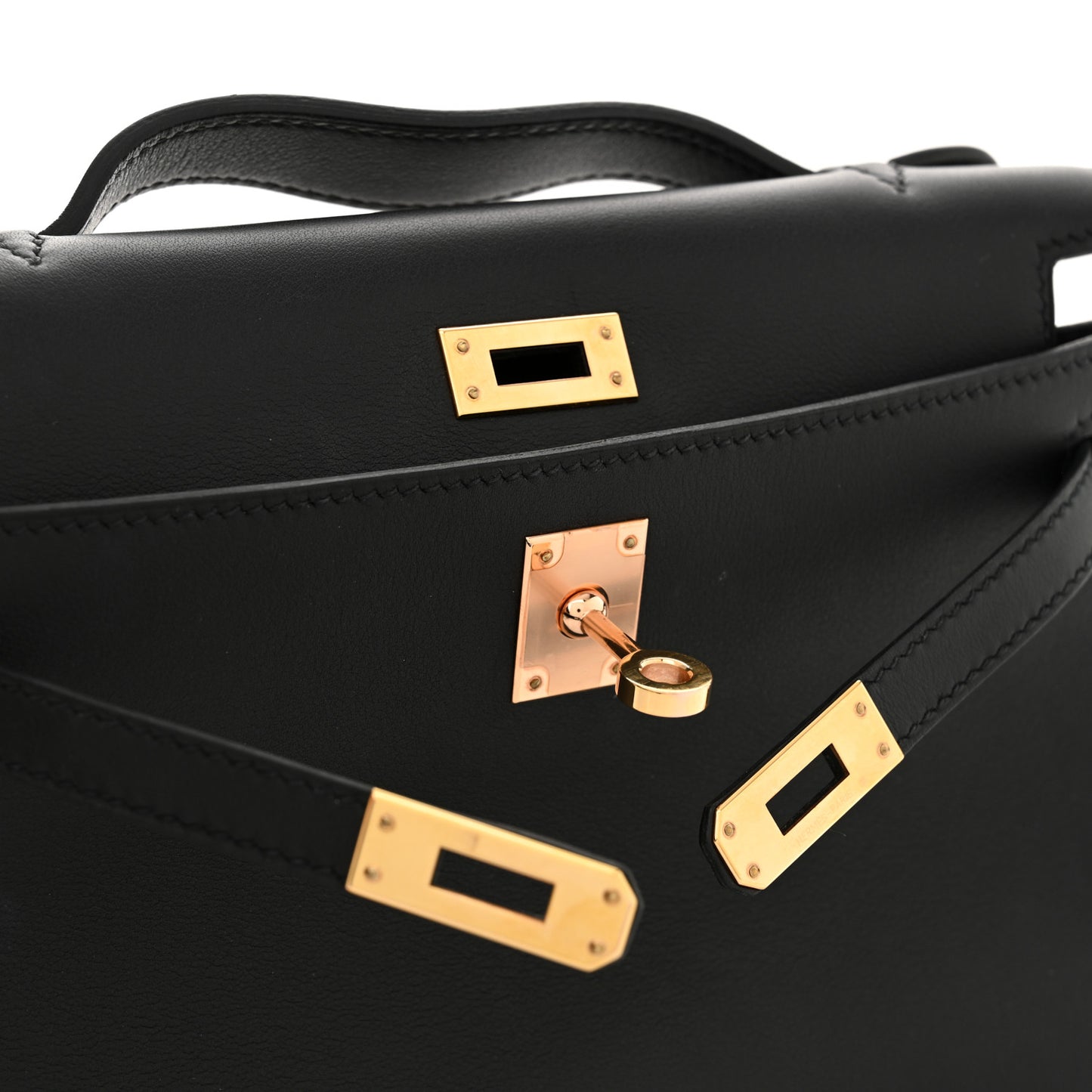 Swift Kelly Pochette Clutch Black