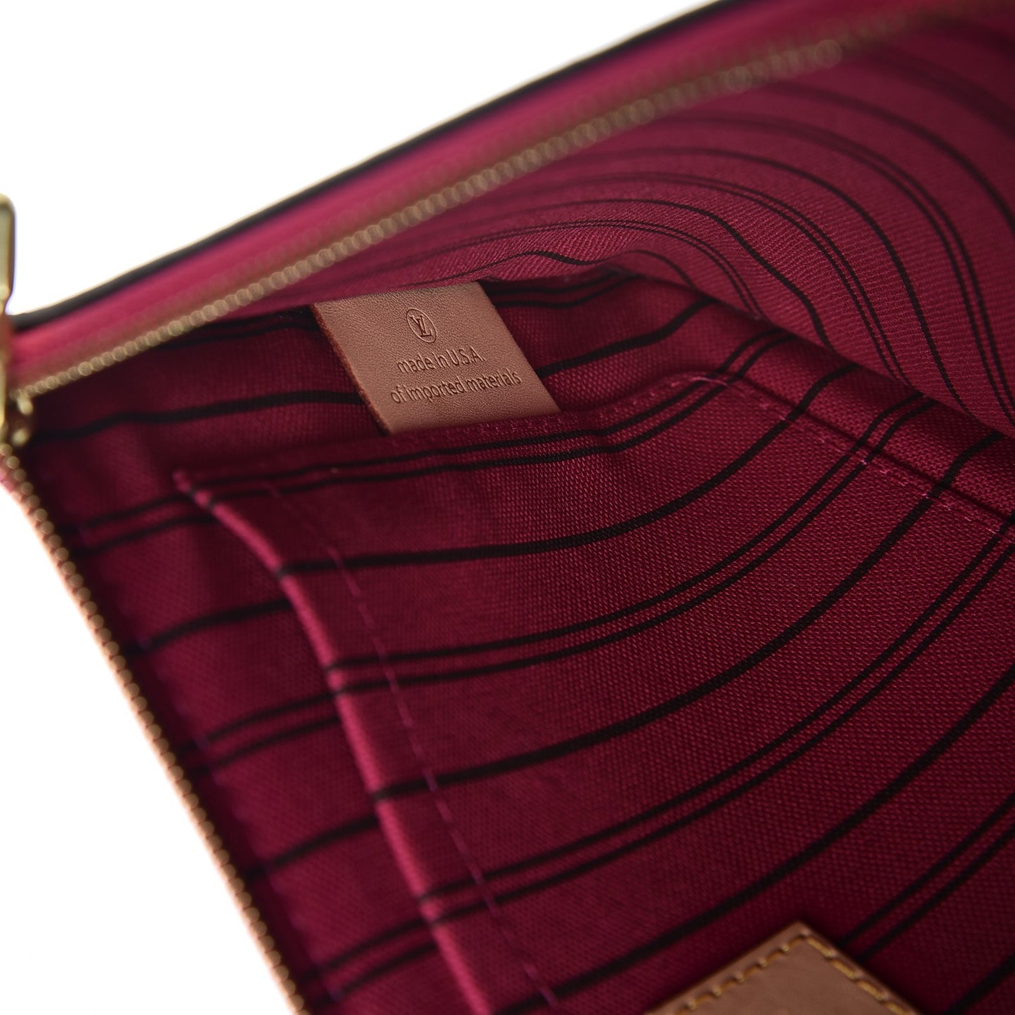 Monogram Neverfull MM GM Pochette Pivoine