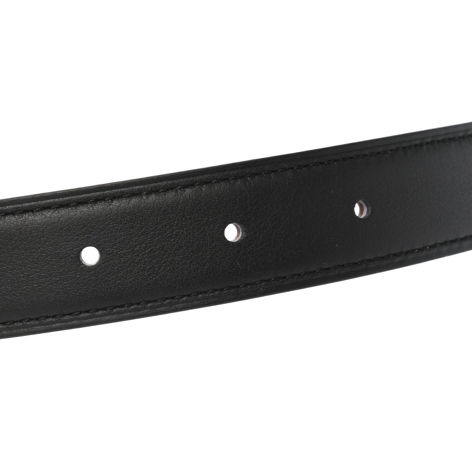 Hermes Swift Epsom 24mm Mini Constance H Belt 75 Black Gold 3 of 9