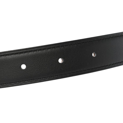 Hermes Swift Epsom 24mm Mini Constance H Belt 75 Black Gold 3 of 9