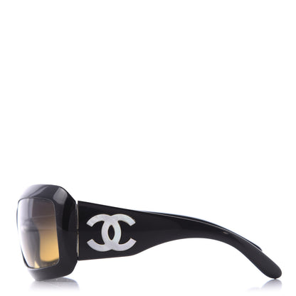 Chanel Mother of Pearl CC Sunglasses 5076-H Black 3 of 7