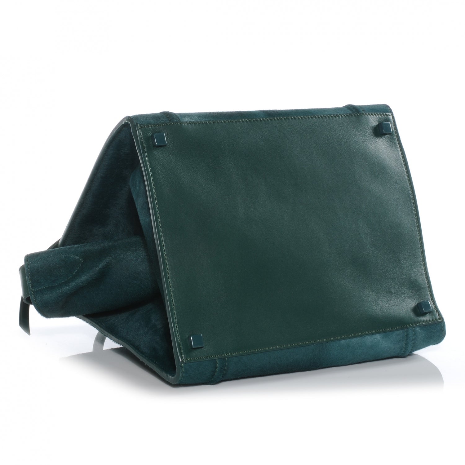 Celine Pony Hair Small Phantom Luggage Jade 4 of 7