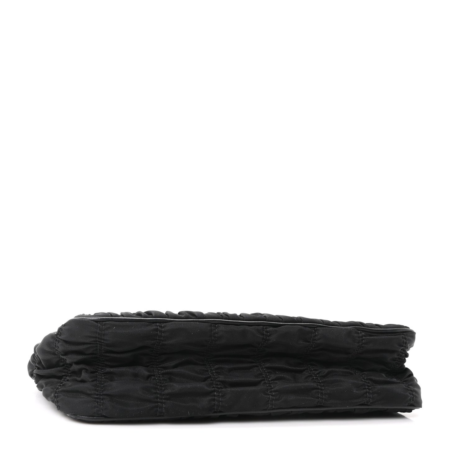 Tessuto Nylon Gaufre Shoulder Bag Black