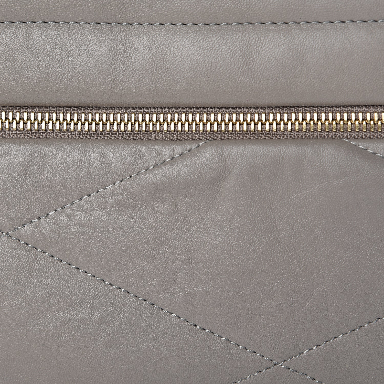 Lanvin Lambskin Quilted Medium Sugar Flap Shoulder Bag Grey 19 of 19