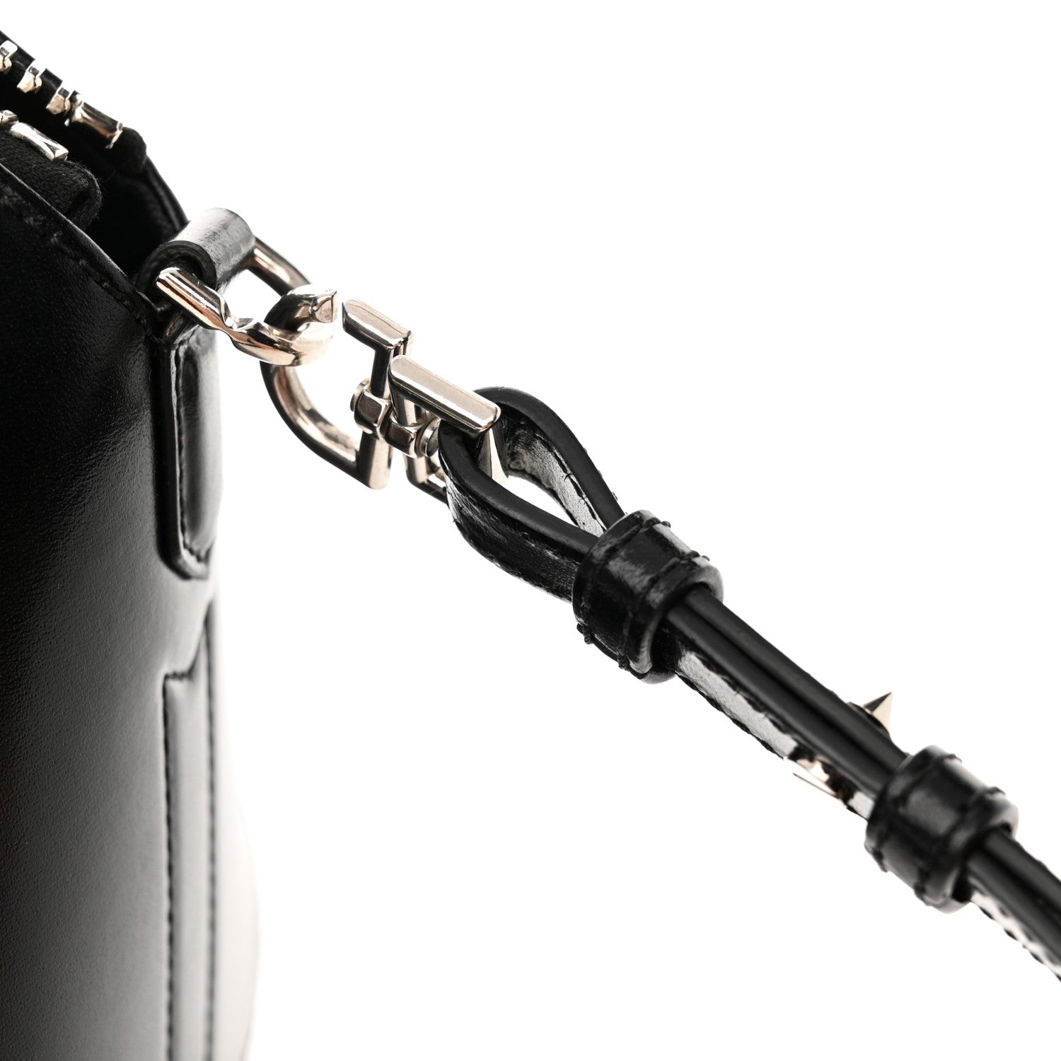 Givenchy Shiny Lord Calfskin Mini Antigona Black 12 of 12