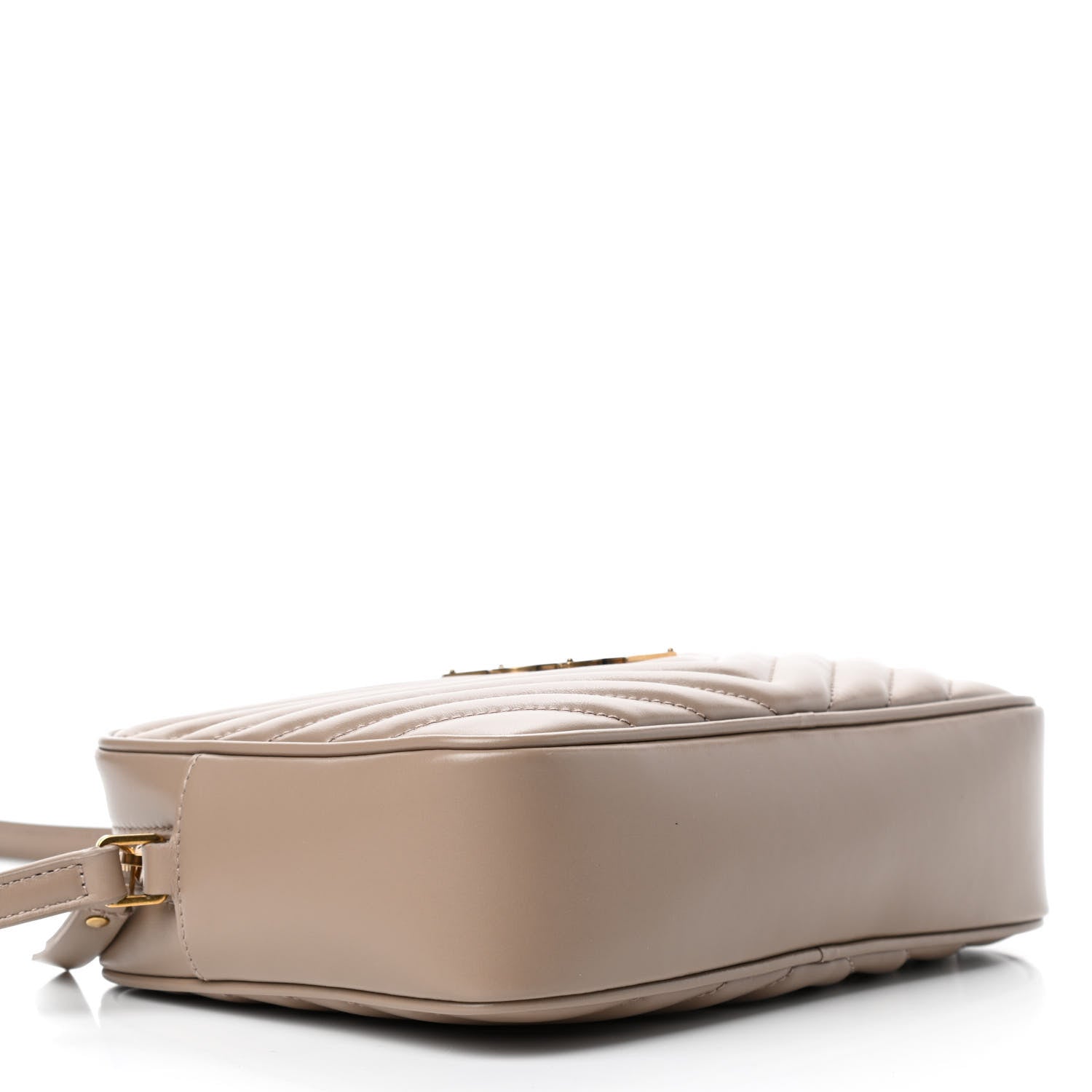 Saint Laurent Calfskin Matelasse Monogram Lou Camera Bag Dusty Grey 3 of 4