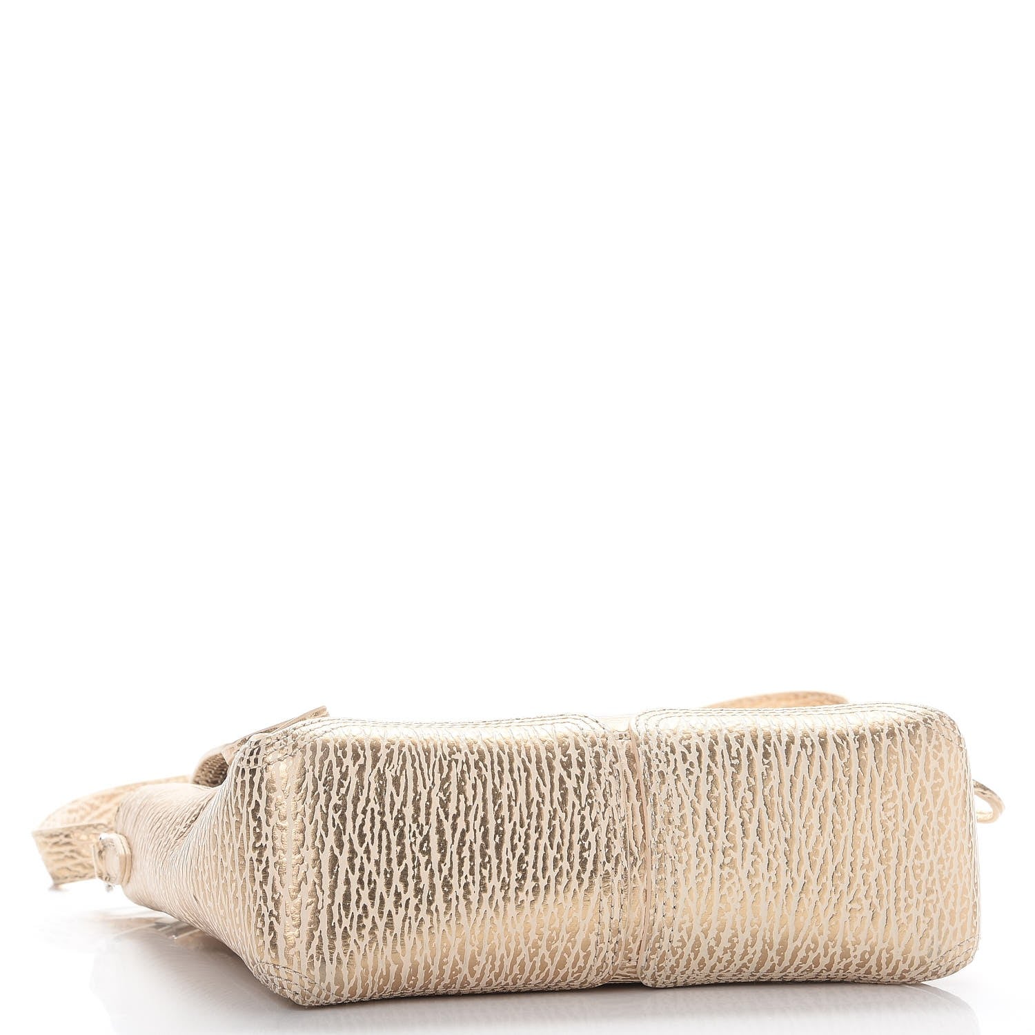 3.1 Phillip Lim 3.1 Textured Calfskin Mini Pashli Satchel Nude Platinum 4 of 8