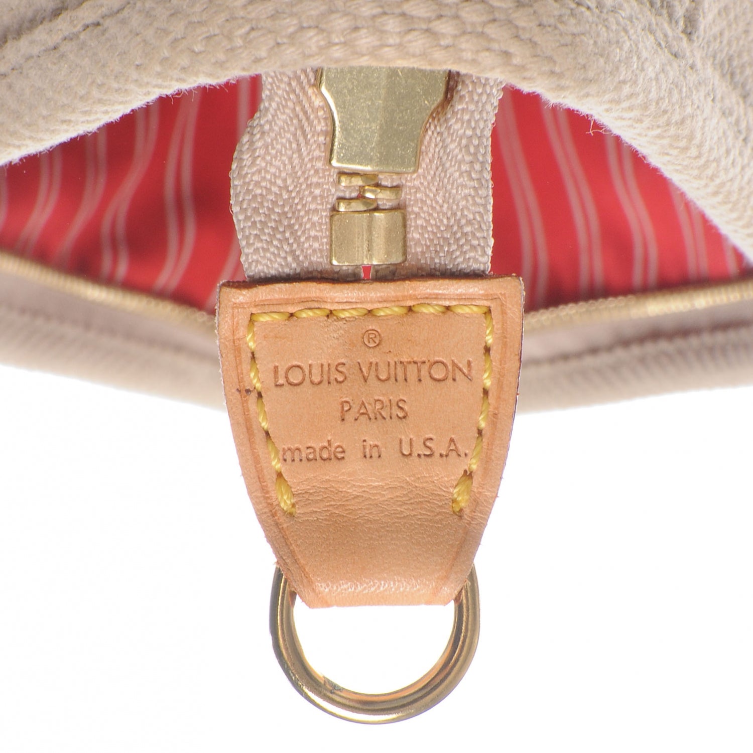 Louis Vuitton Toile Antigua Cabas MM Beige 6 of 7