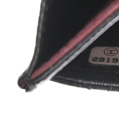 Chanel Caviar Quilted Flap Card Holder Wallet Black 8 of 8
