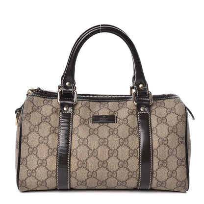 Gucci GG Plus Monogram Small Joy Boston Dark Brown 1 of 10