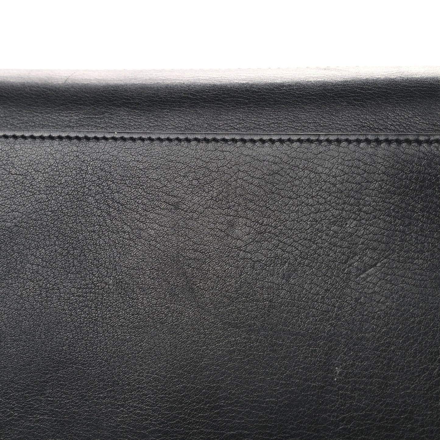 Supple Calfskin Medium Phantom Luggage Black
