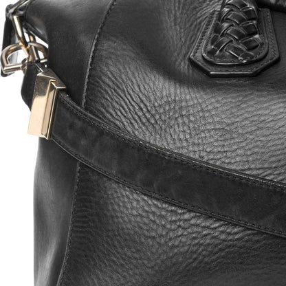 Givenchy Smooth Calfskin Woven Medium Antigona Black 14 of 18