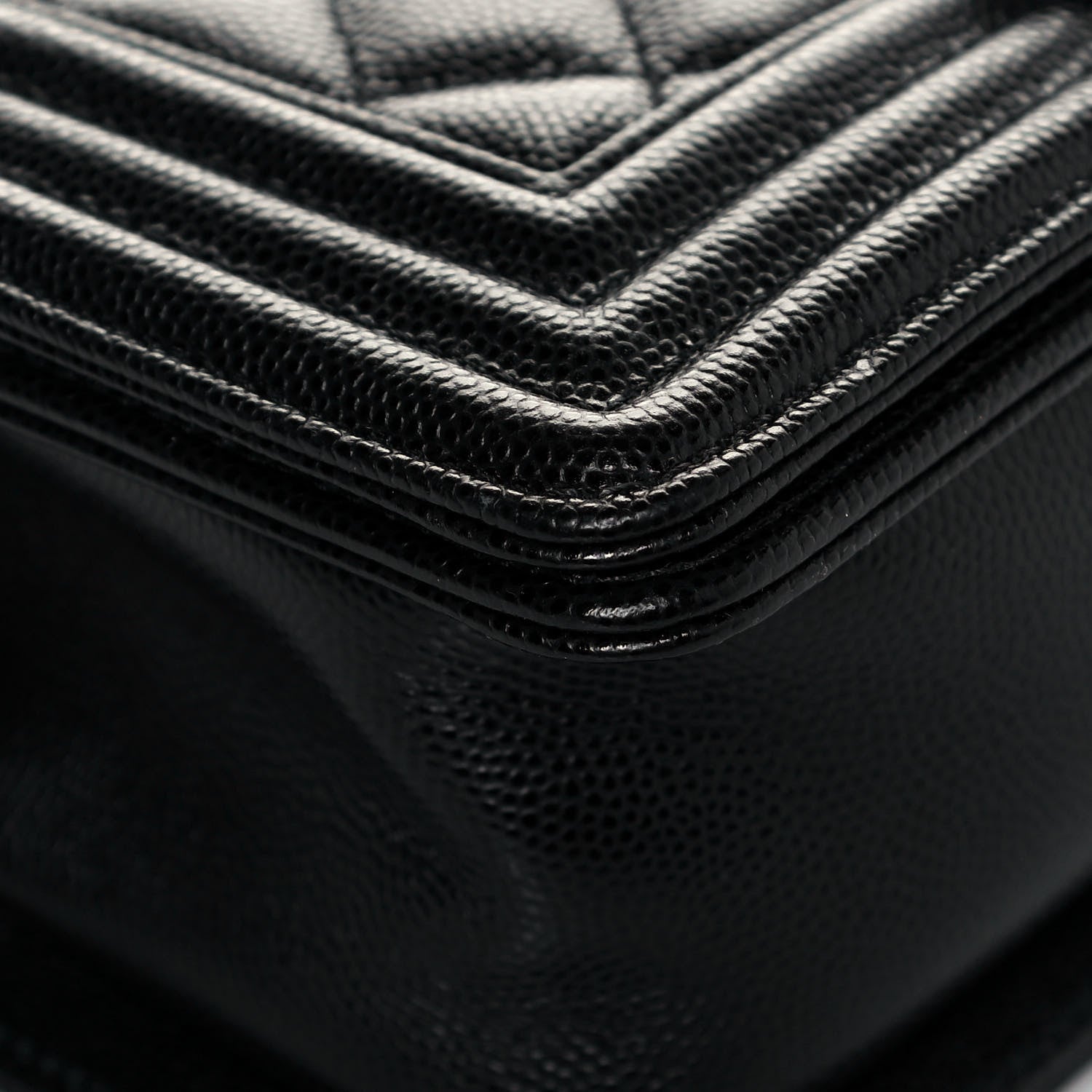 Chanel Caviar Quilted Small Boy Flap Black 9 of 13