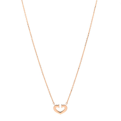 Cartier 18K Pink Gold Medium Hearts and Symbols Necklace 1 of 5