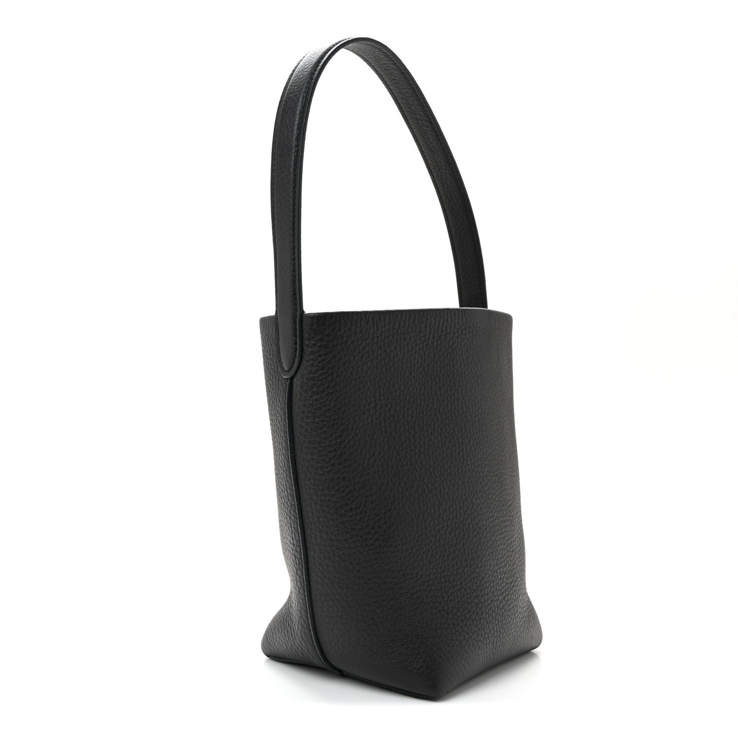 The Row Grained Calfskin Small N/S Park Tote Midnight 1833201