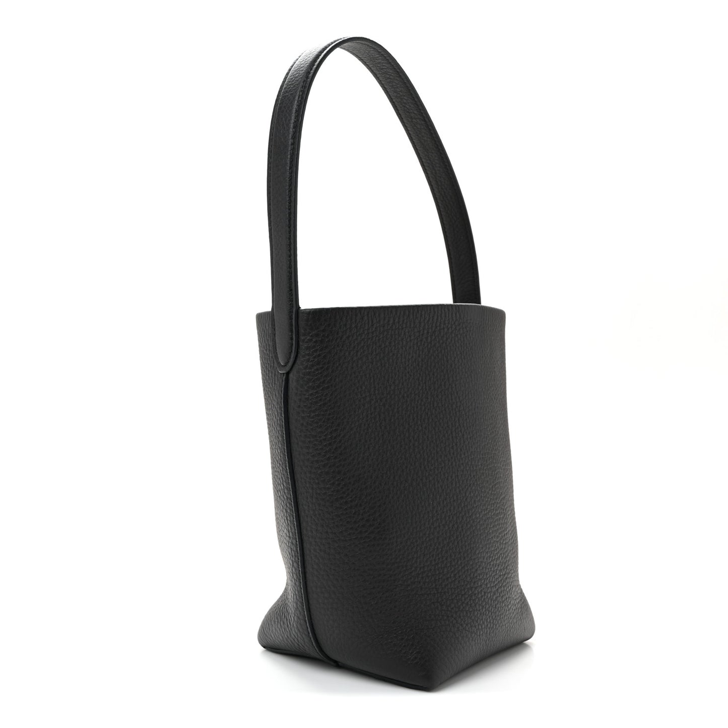 Grained Calfskin Small N/S Park Tote Midnight