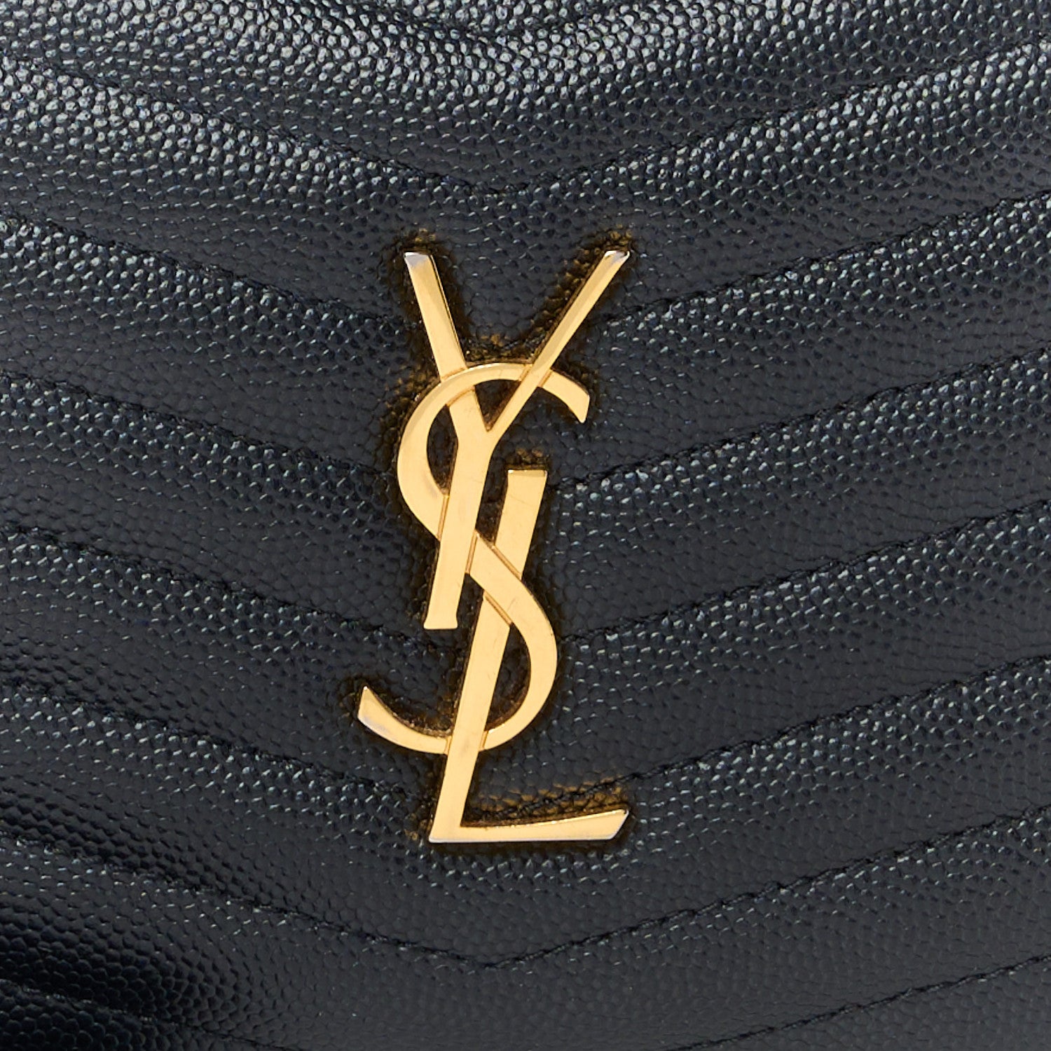 Saint Laurent Grain De Poudre Matelasse Monogram Mini Lou Camera Bag Black 8 of 10