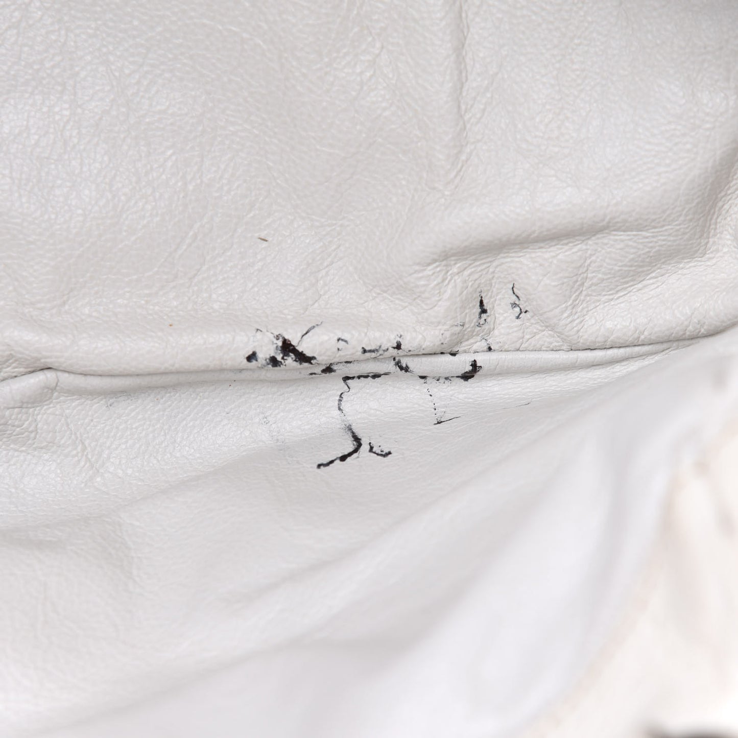 Paglia Vitello Daino Satchel Naturale White
