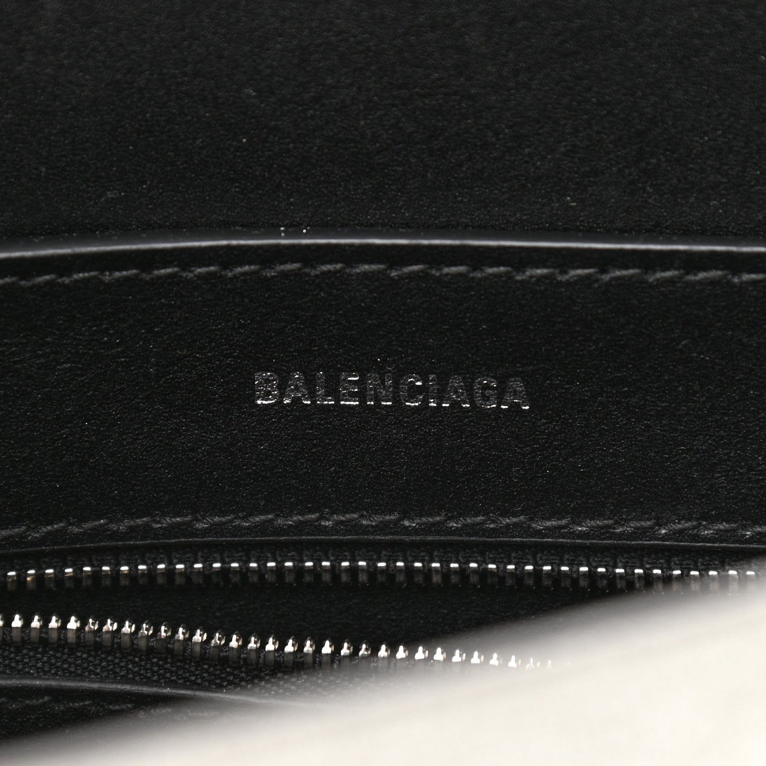Balenciaga Glitter Calfskin XXS Everyday Tote Silver 6 of 12