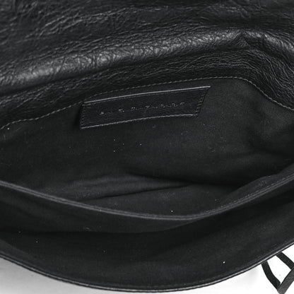 Balenciaga Agneau Classic Hardware Envelope Clutch Black 8 of 8