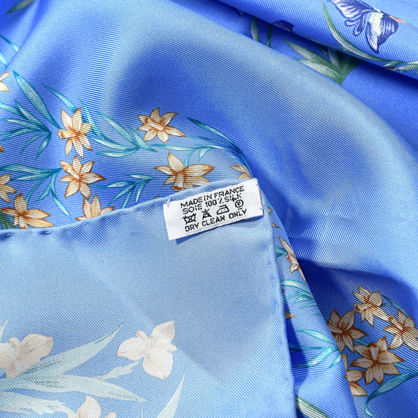 Silk Cheval Fleuri Scarf 90