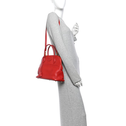 Hermes Taurillon Clemence Bolide 31 Rouge Vif 2 of 12