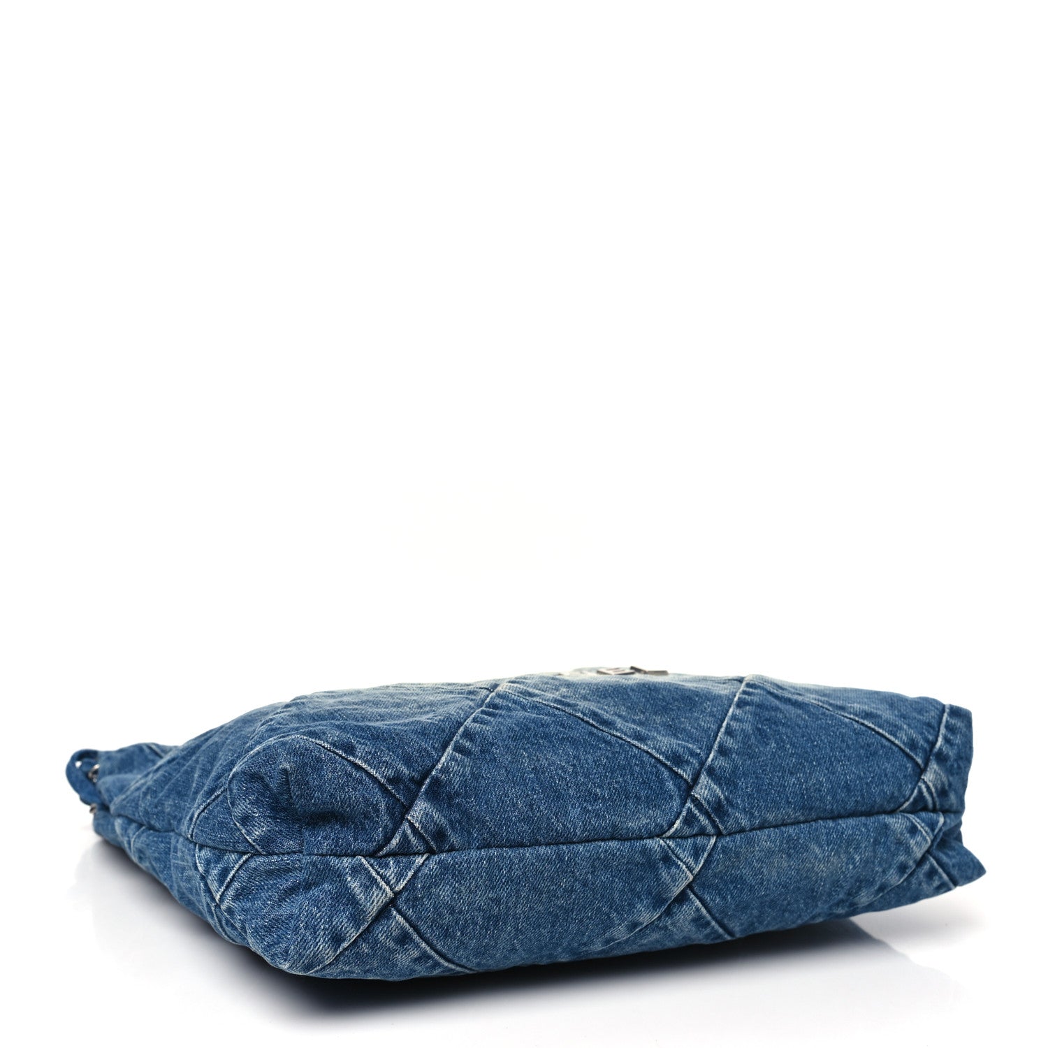 Chanel Denim Quilted Small Chanel 22 Blue 5 of 11