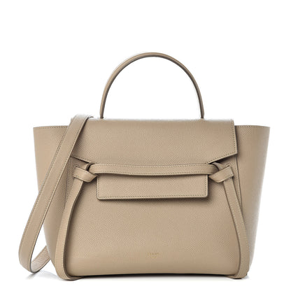 Celine Grained Calfskin Nano Belt Bag Light Taupe 1 of 13