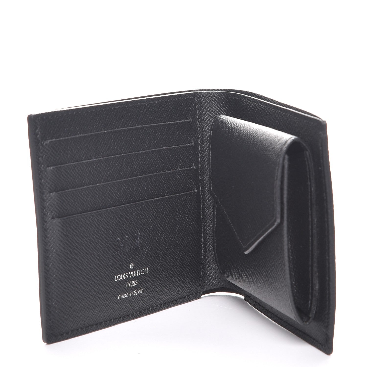 Louis Vuitton Epi Marco Wallet Black 5 of 8