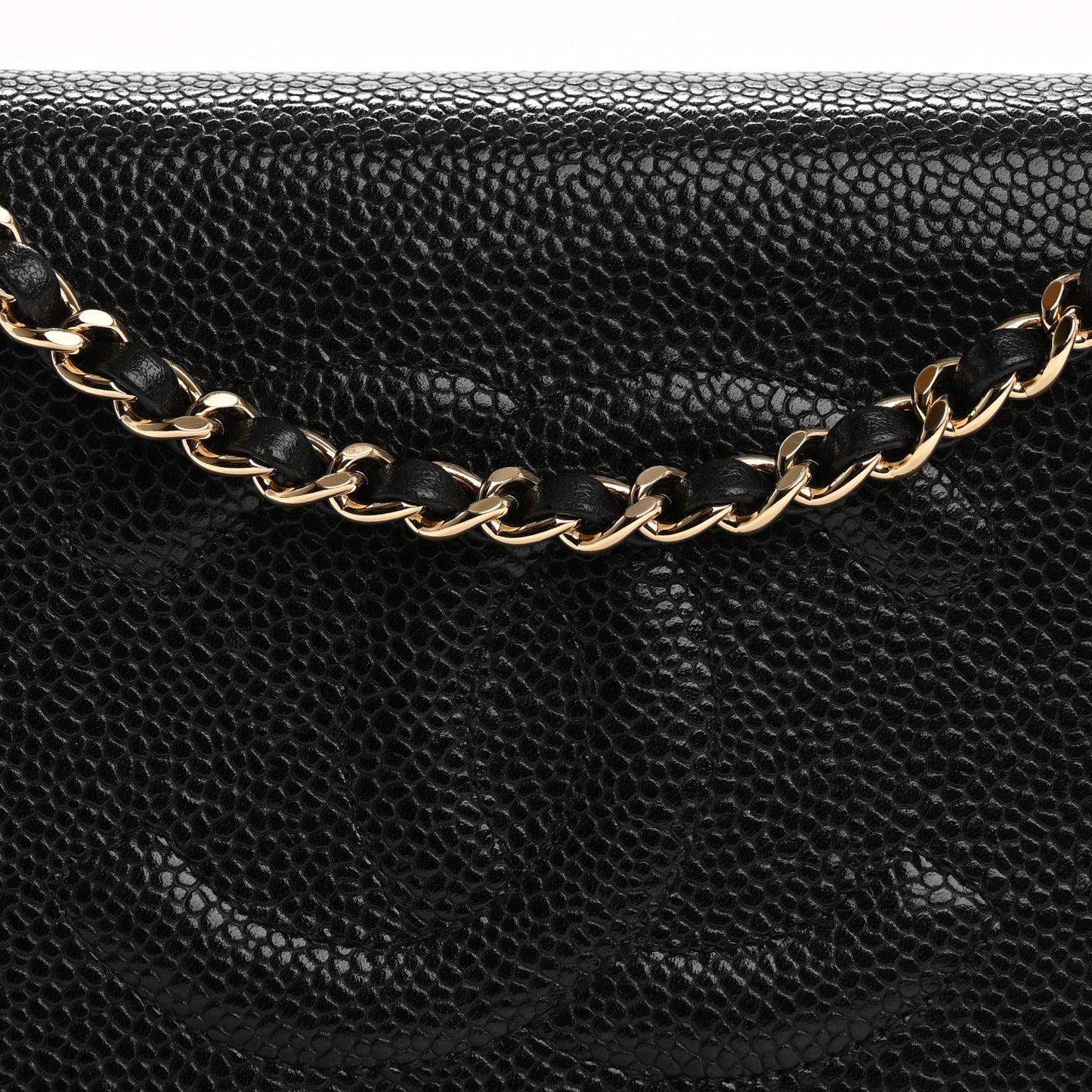 Caviar Timeless CC Wallet on Chain WOC Black
