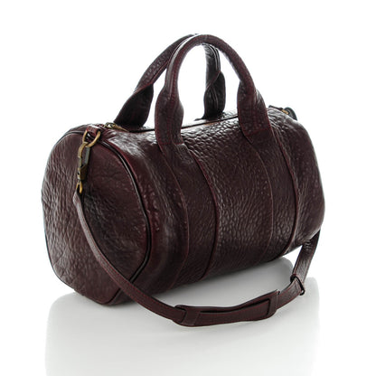 Alexander Wang Pebbled Lambskin Rocco Beet Antique Brass Hardware 3 of 7