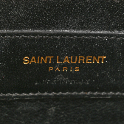 Saint Laurent Grain De Poudre Small Monogram Kate Satchel Dark Beige 6 of 16