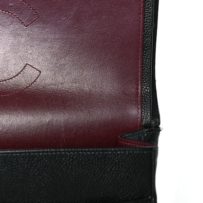 Chanel Caviar Quilted Jumbo Double Flap Black 15 of 18