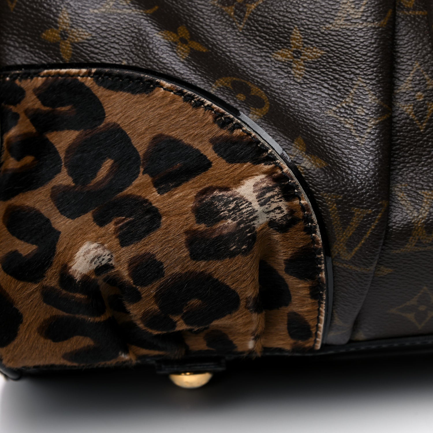 Louis Vuitton Monogram Leopard Adele 13 of 26