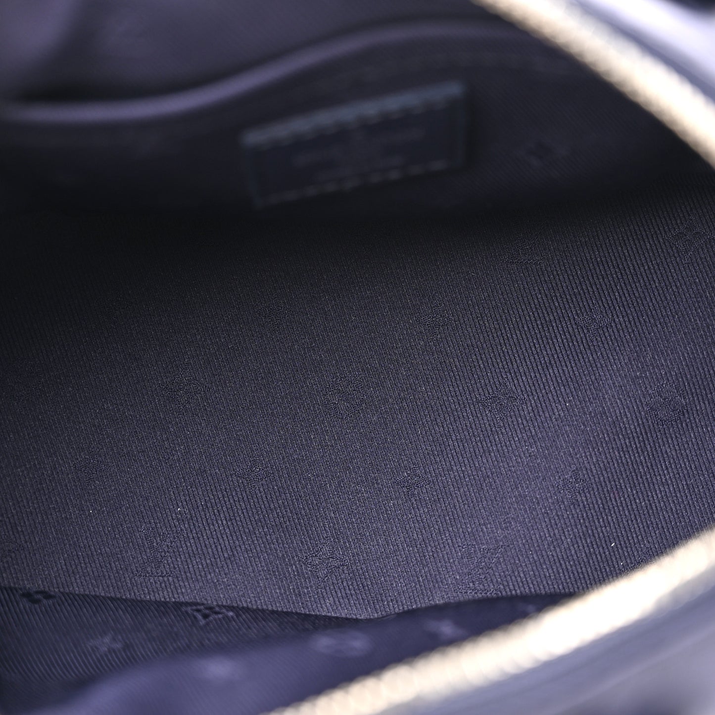 Econyl Monogram Speedy Bandouliere 20 Navy Blue